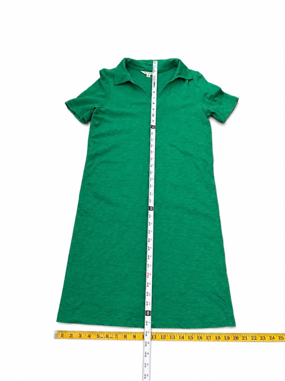 100% Cotton Boden Emerald Green Polo Casual Preppy Mini Dress  Size US 4R - Picture 4 of 6